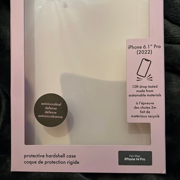 Kate Spade Protective Hardshell Case for iPhone 14 Pro - Hollyhock - Picture 3 of 6